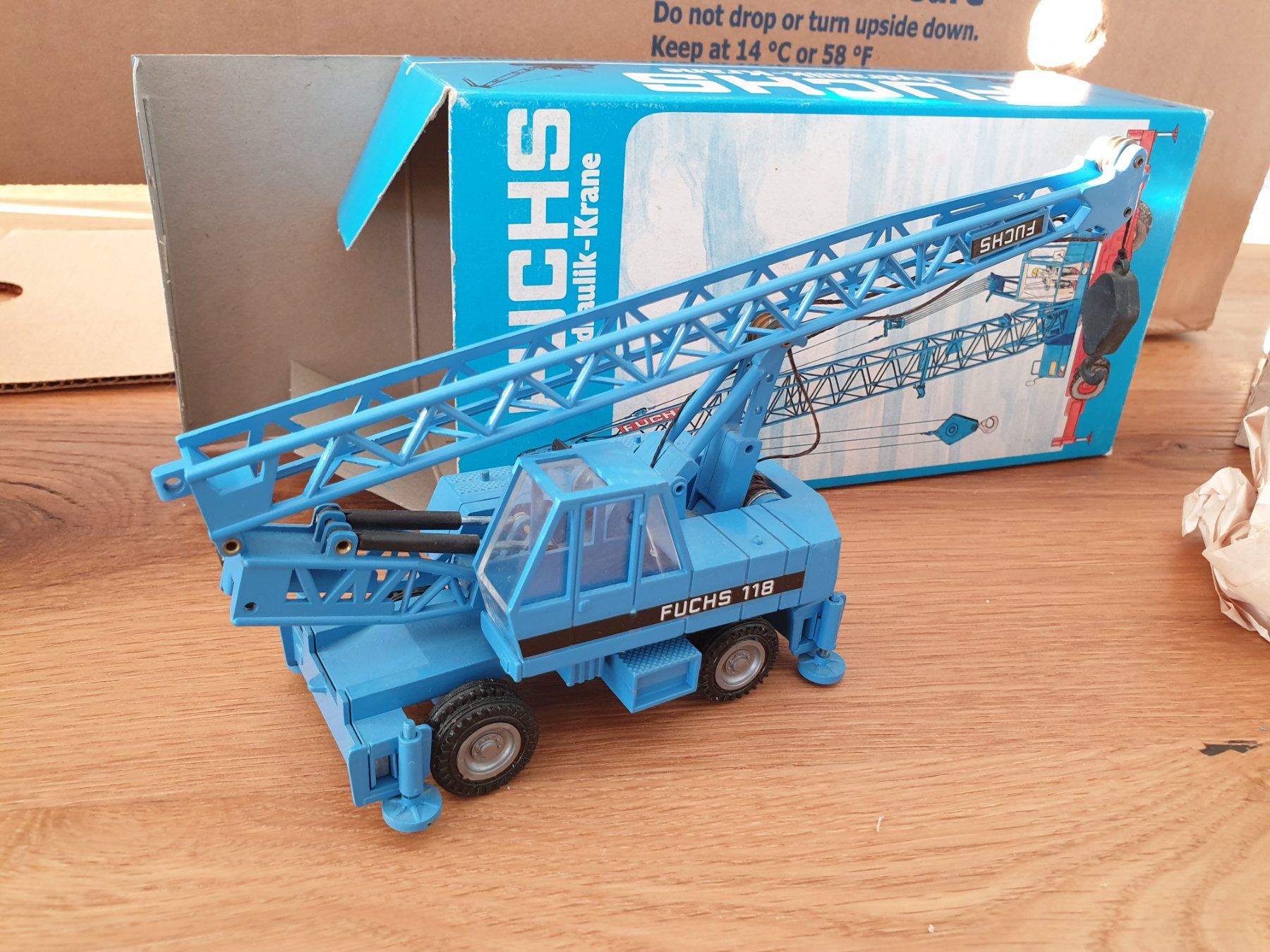 Kit di modellismo & Modellini statici: Fuchs Hydraulik Kran NZG – Nuovo (secondo la descrizione) da Baar venduto da Liebherrbagger 1