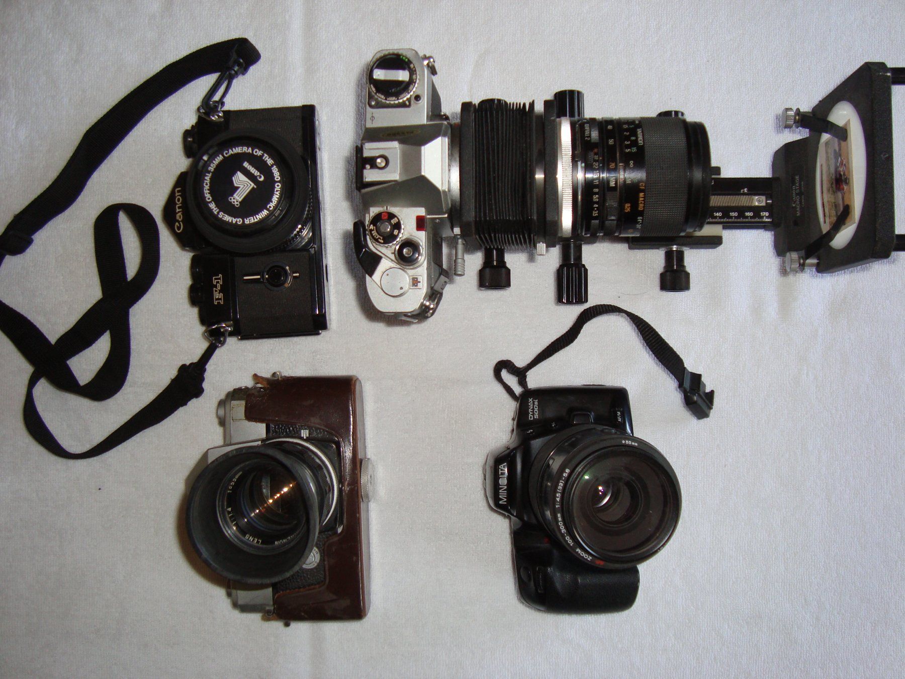Fotocamera: Lot Video/Kamaras/Teleobjaktive Etc. – Usato da Walzenhausen venduto da Totenkopf0 1
