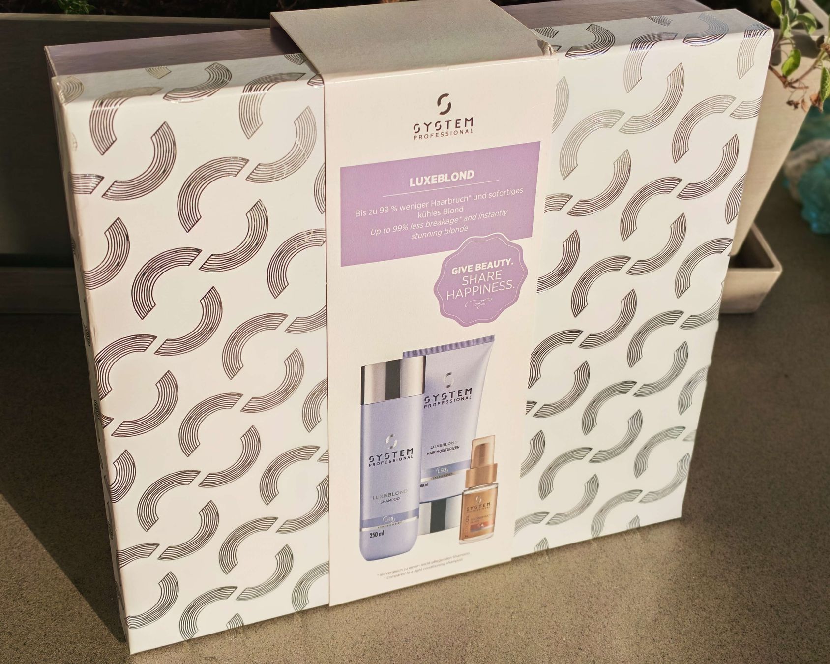 Haarpflegeprodukte: **Neu** System Professional Luxeblond Gift Set – Neu und originalverpackt aus Büsserach von mis_fg52 1