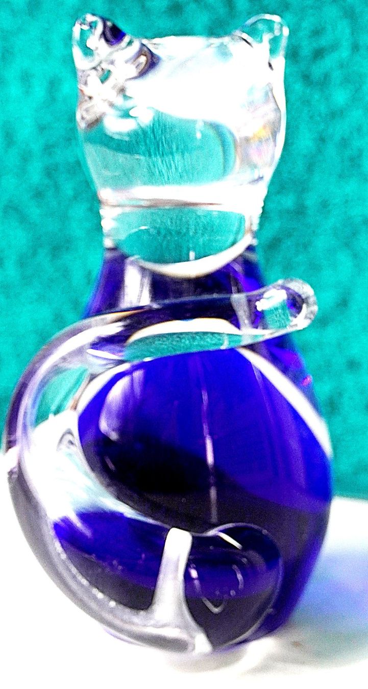 Murano Statuette: Glas Katze Murano – Usato da Baar venduto da 2cvbaar 2