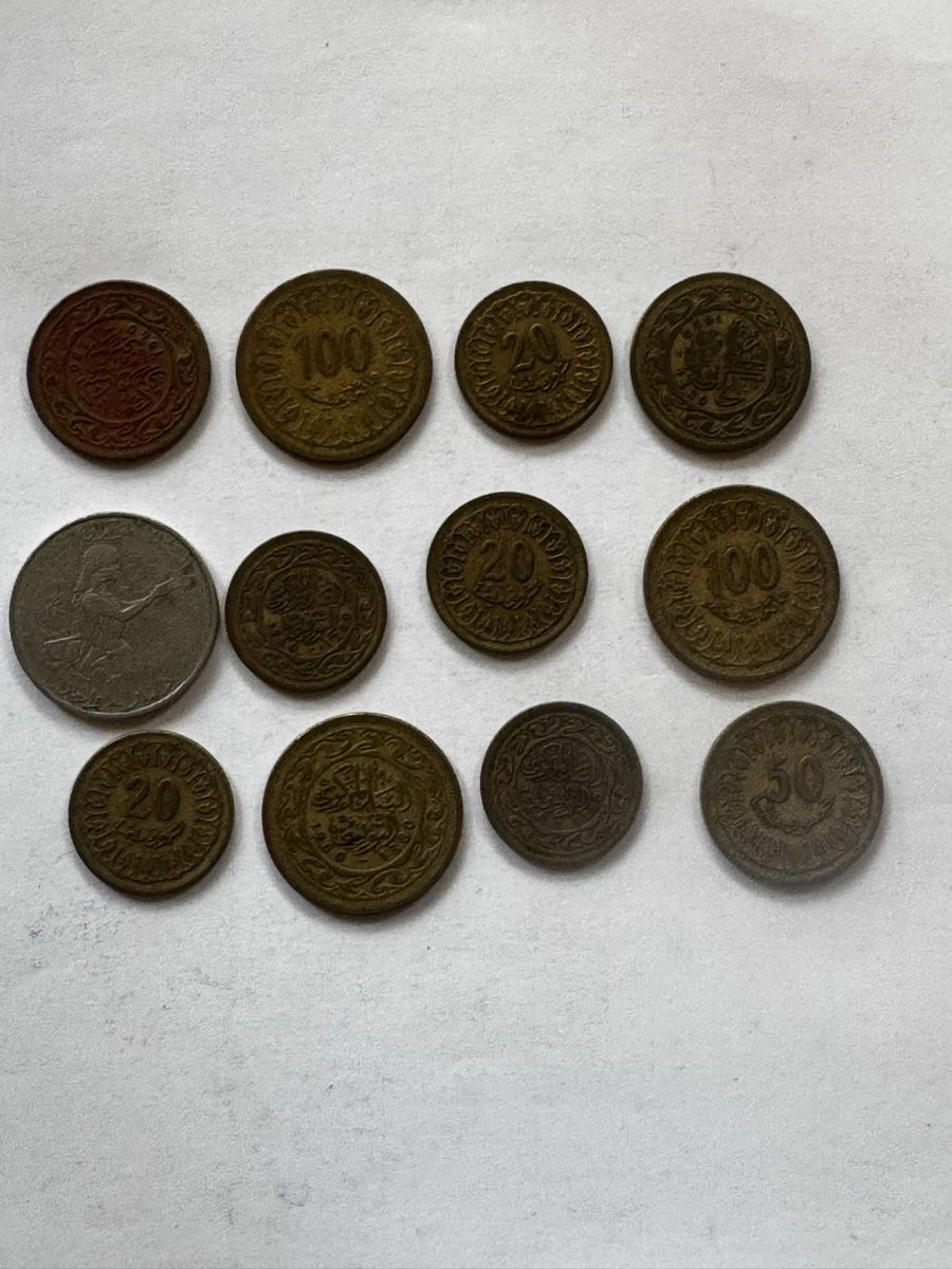 Banconote: Vintage Tunisian Coins Collection – Usato da Gerlafingen venduto da naj_vj8s 1