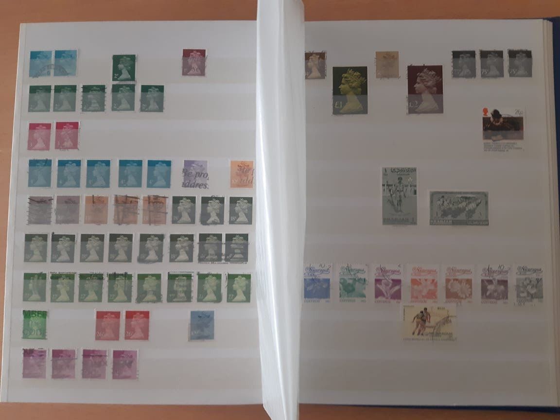 Alle Briefmarken: Album mit Inernat. Briefmarkensammlung – Gebraucht aus Dulliken von Airliner2 7