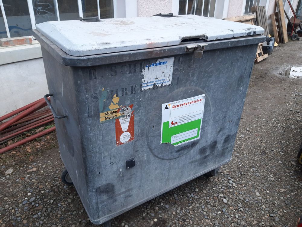 Abfallcontainer (Gebraucht) in Mettlen für CHF 50 – nur Abholung auf ...