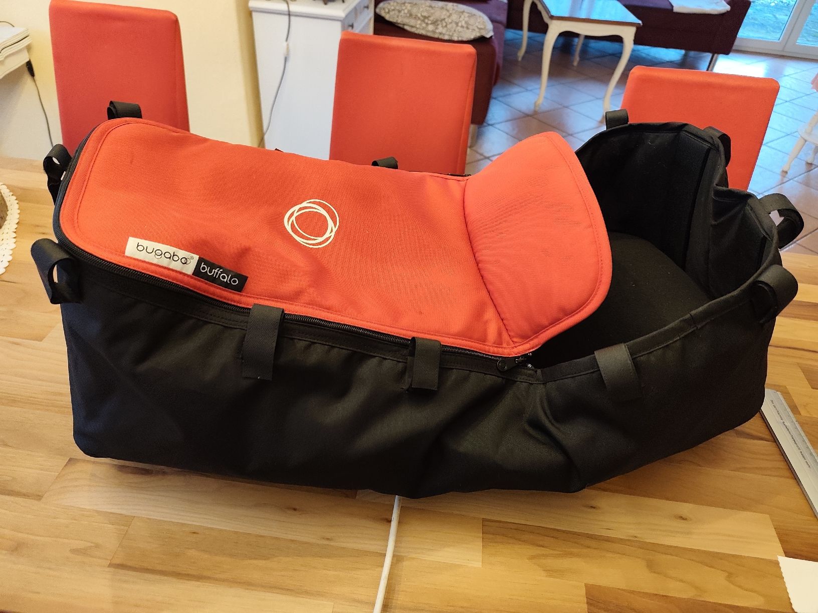 Bugaboo Carrozzine: Bugaboo Buffalo Liegewanne rot – Usato da Meinisberg venduto da Destiny1972