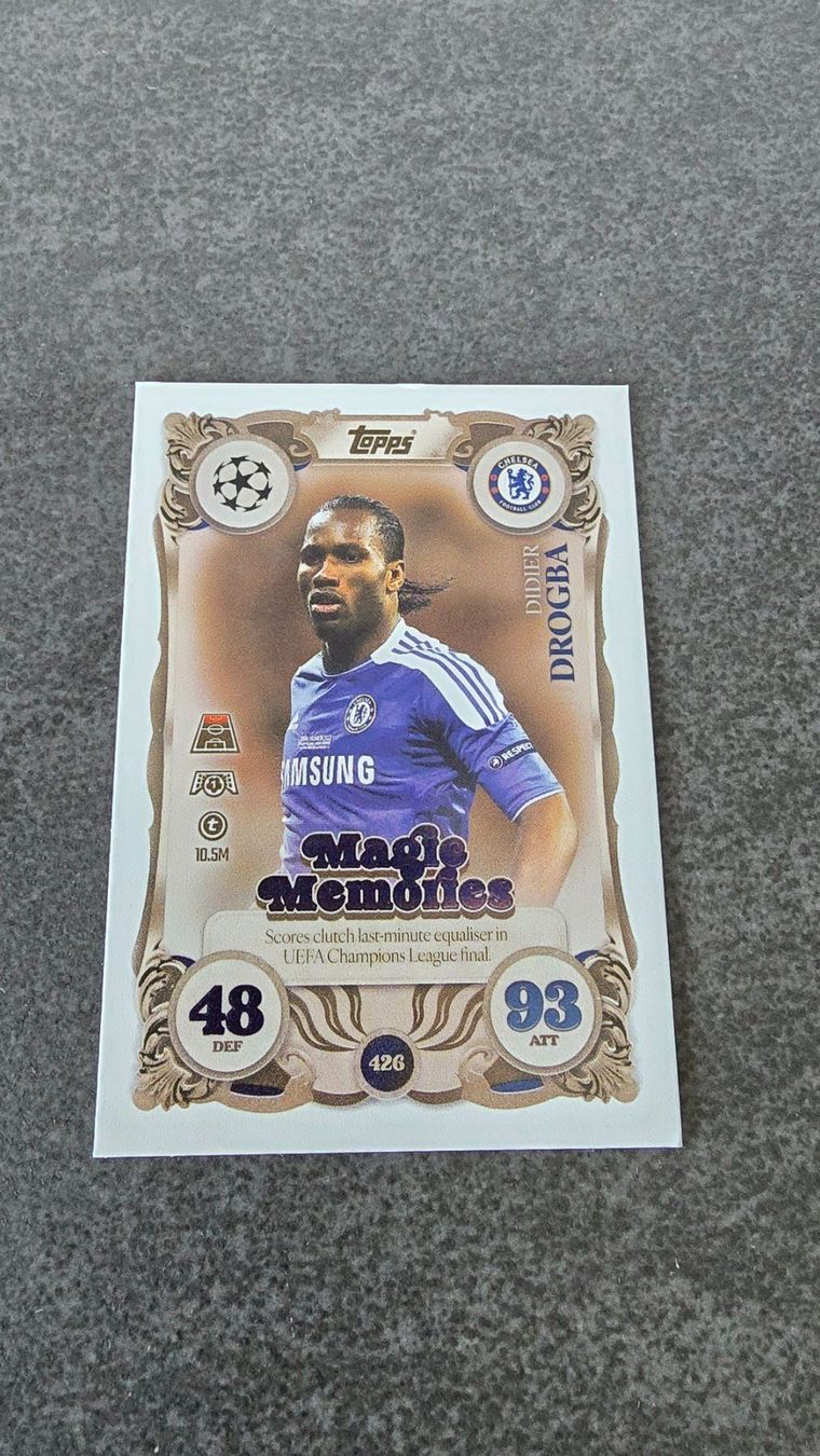 Topps Carte collezionabili: Topps Match Attax 2025/2026 - Didier Drogba – Nuovo (secondo la descrizione) da Schlieren venduto da Dutti