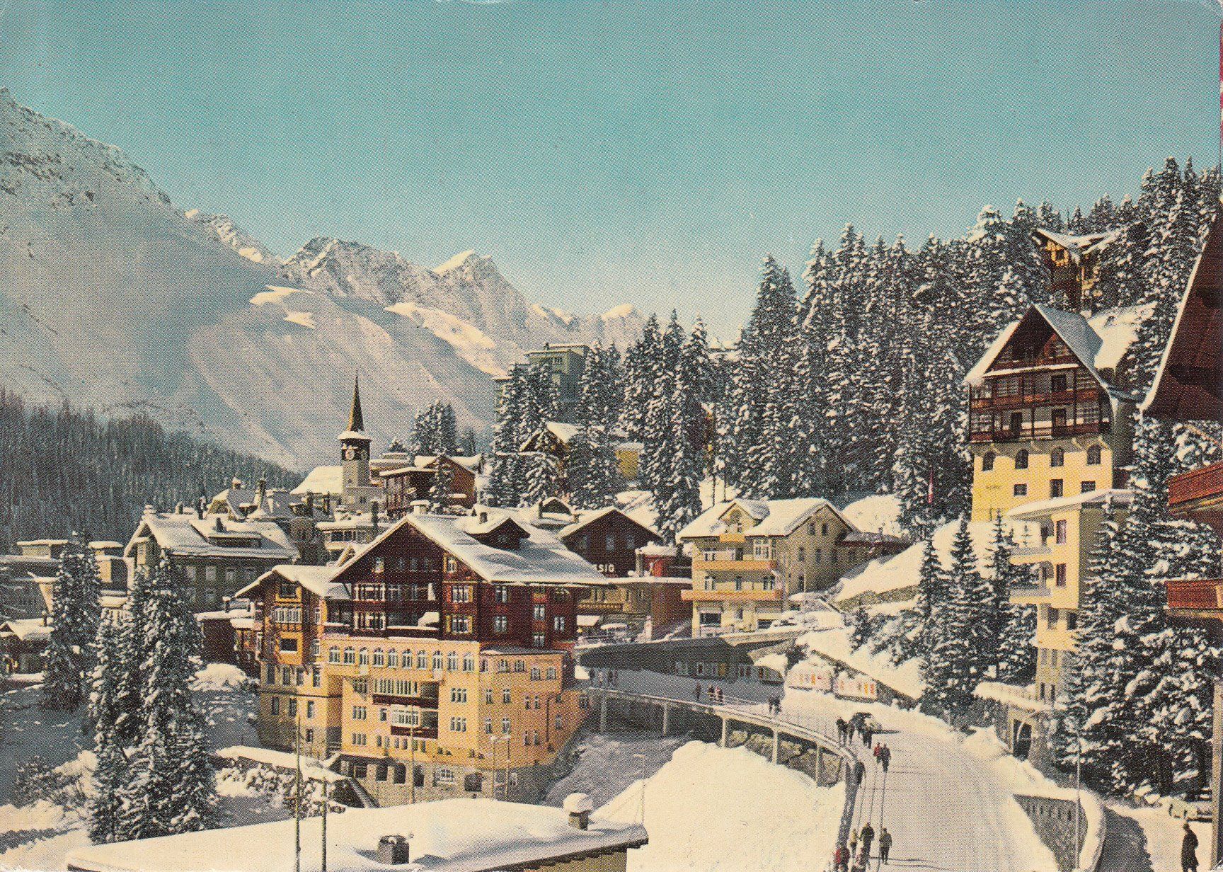 Cartoline postali: Arosa-Dorf 1961 – Usato da Bürglen TG venduto da StampGraf
