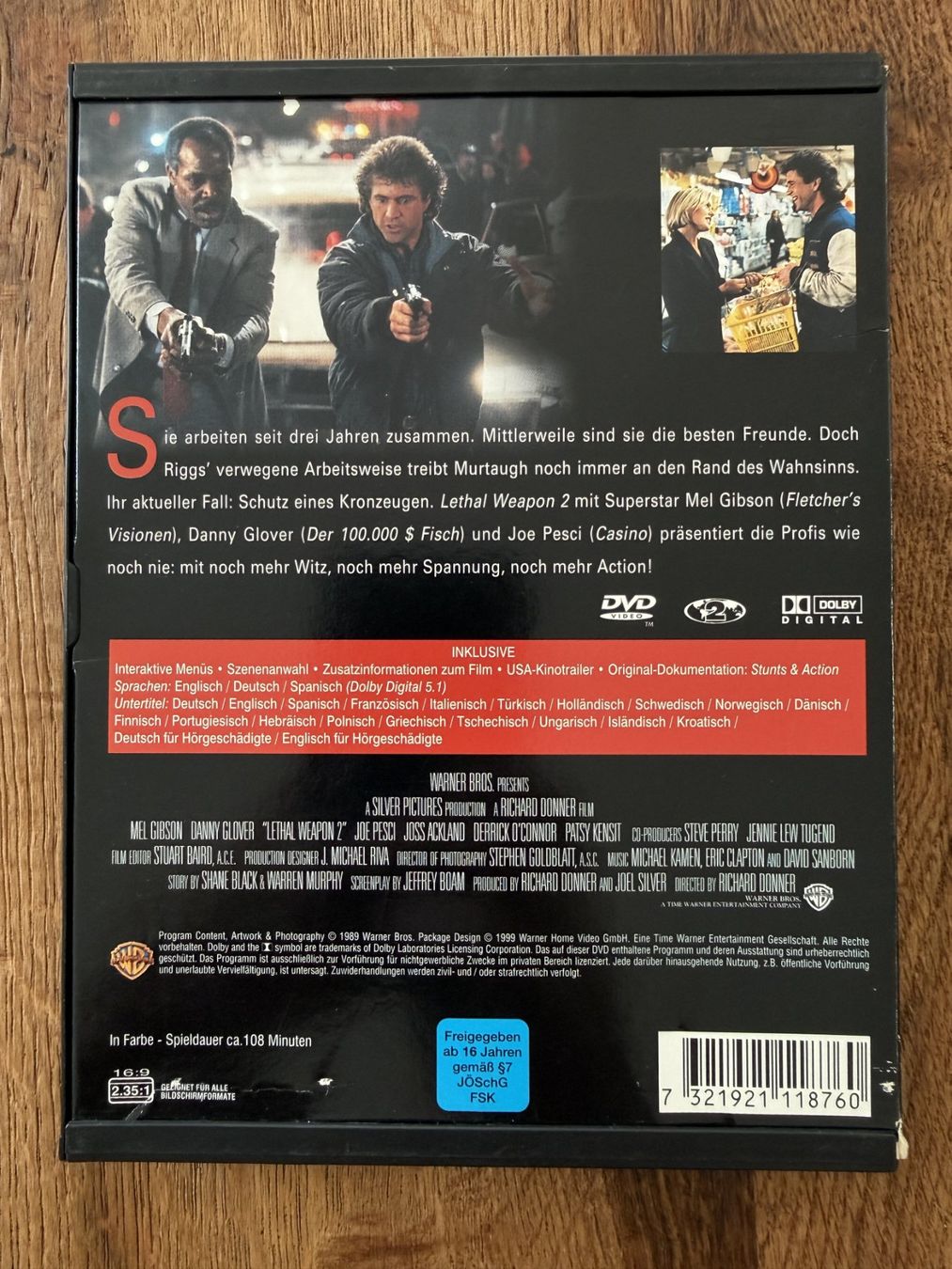 Tous les DVDs: Lethal Weapon 2 (1989) – D'occasion à Zürich par Gekuu 1