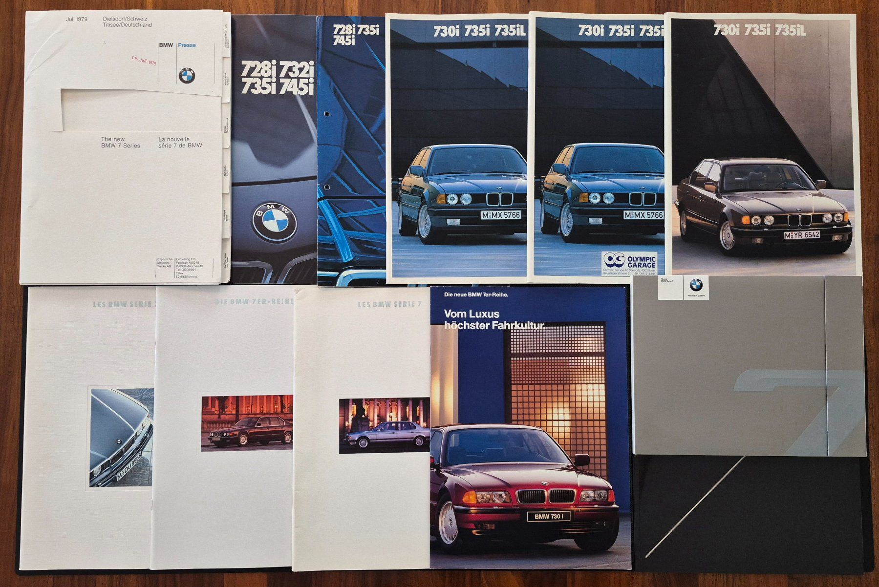 BMW Dokumente: BMW Broschüren E21 E30 E32 E34 E36 E38 E39 E46 E60 E90 M3 M5 – Neu (gemäss Beschreibung) aus Rothenburg von artandcars 4