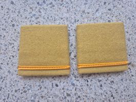  * Gradabzeichen Patten Set Leutnant ABC * 