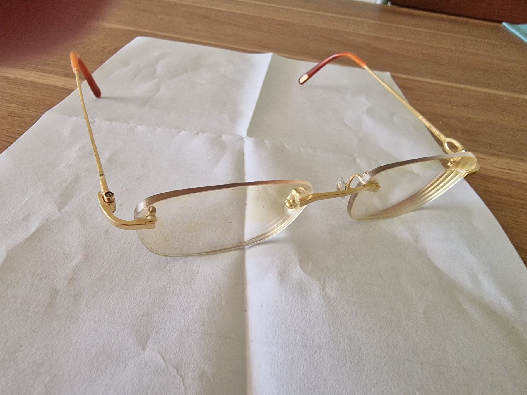 Cartier Lunettes & Verres: Original Cartier Goldbrille – D'occasion à Bellmund par Aquariuz25 6