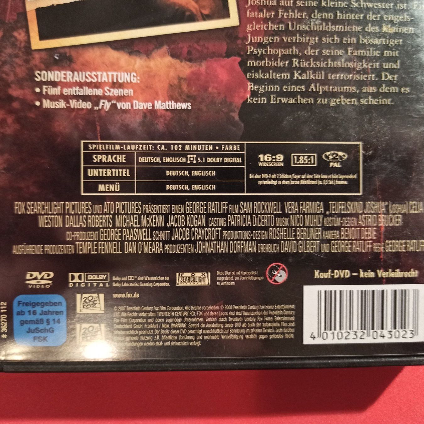 Tutti i DVDs: Teufelskind Joshua – Usato da Dübendorf venduto da kb86_MOVIE 2