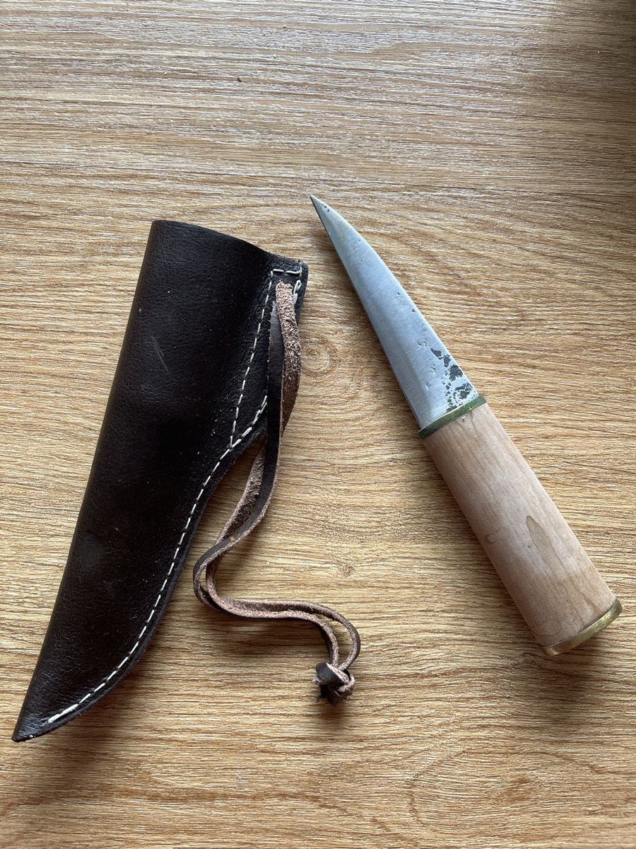 Posate: Wikinger Messer / Reenactment / Lager / Mittelalter – Usato da Biel/Bienne venduto da LadyDita