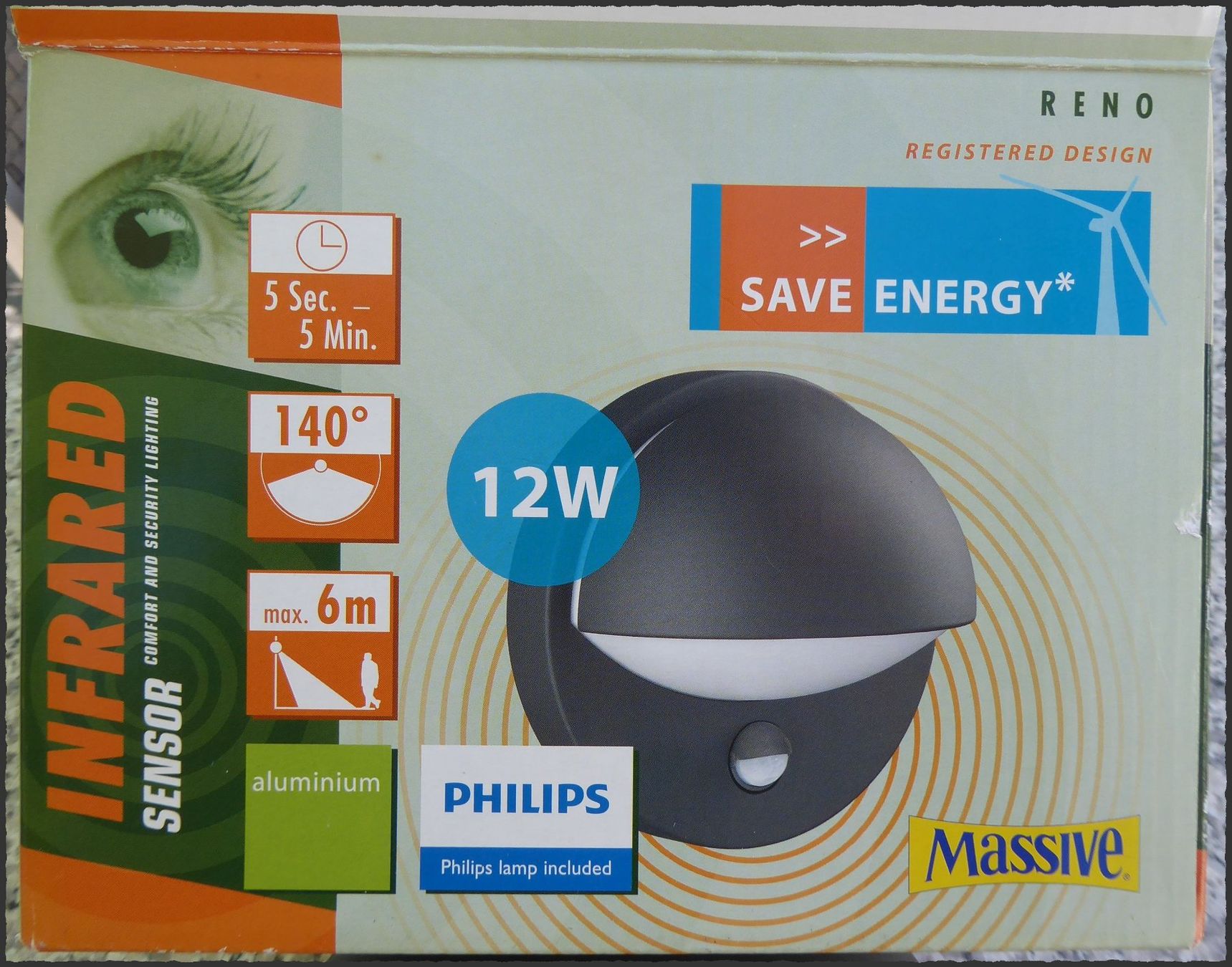 Philips Lampade: Philips - Aussenwandleuchte mit Sensor – Nuovo (secondo la descrizione) da Oberglatt ZH venduto da 123Gebraucht 4