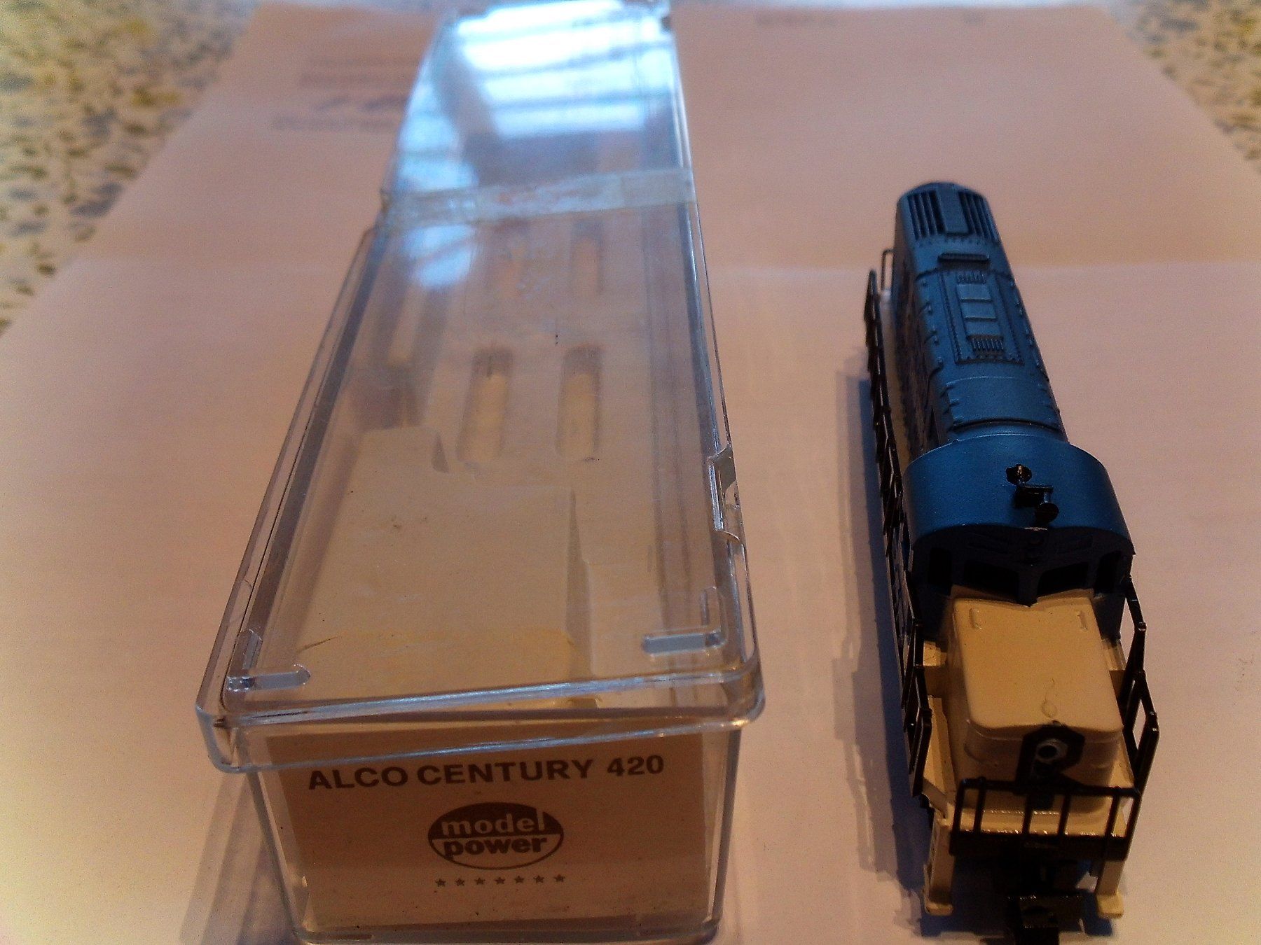 Modellini di ferrovie: Modelpower US Diesellok Spur N – Difettoso da Mönchaltorf venduto da Moni014 1