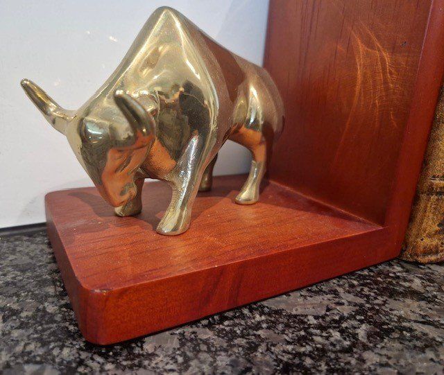 Altro in Decorazioni & Accessori: Edle Bücherstützen "BULL & BEAR – Usato da Gersau venduto da pandabear01
