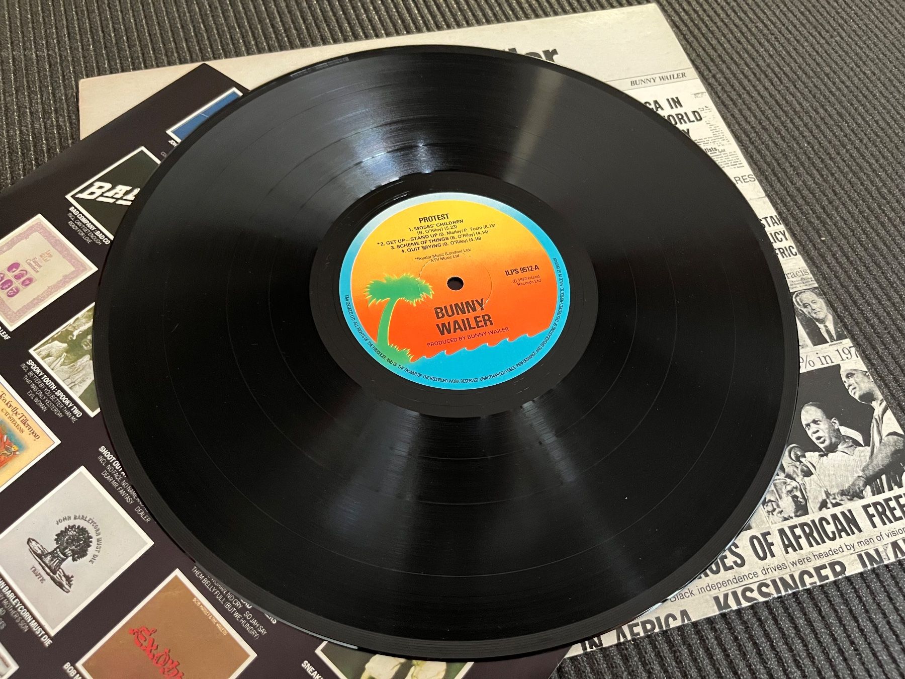 Vinyles: Bunny Wailer Protest – D'occasion à Olten par Xtra 2