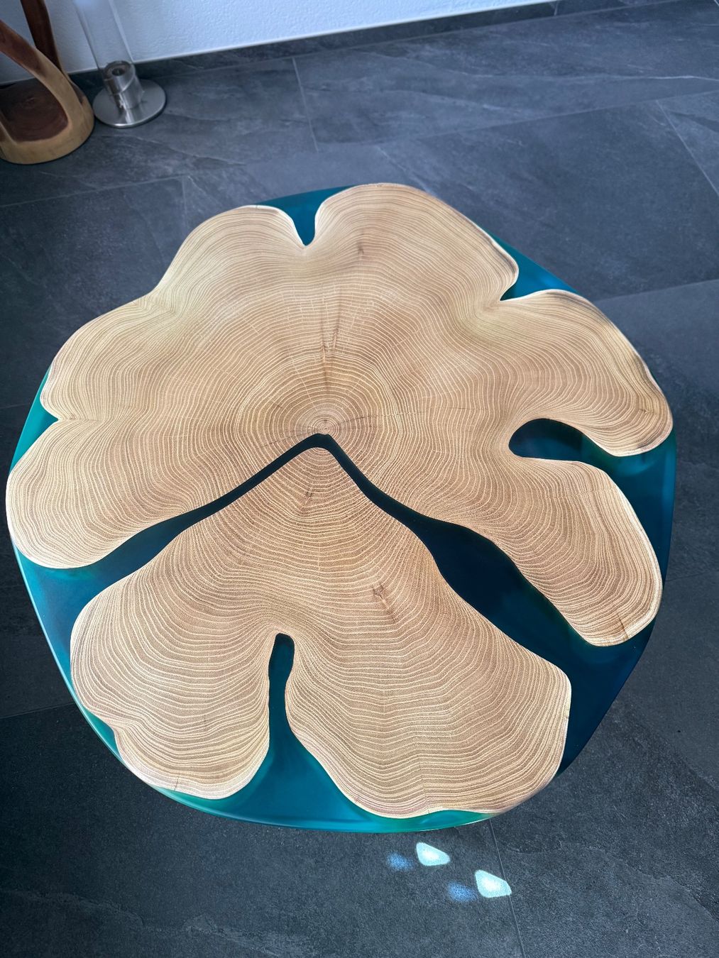 Tavoli: Epoxydharz Couchtisch – Nuovo e nell'imballaggio originale da amriswil venduto da danihgt 1