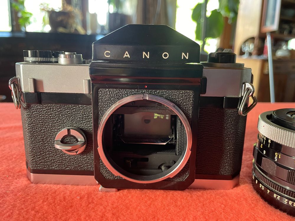 Canon Canonflex Kamera, Super-Canomatic R 50mm f 1.8 obj. (Gebraucht ...