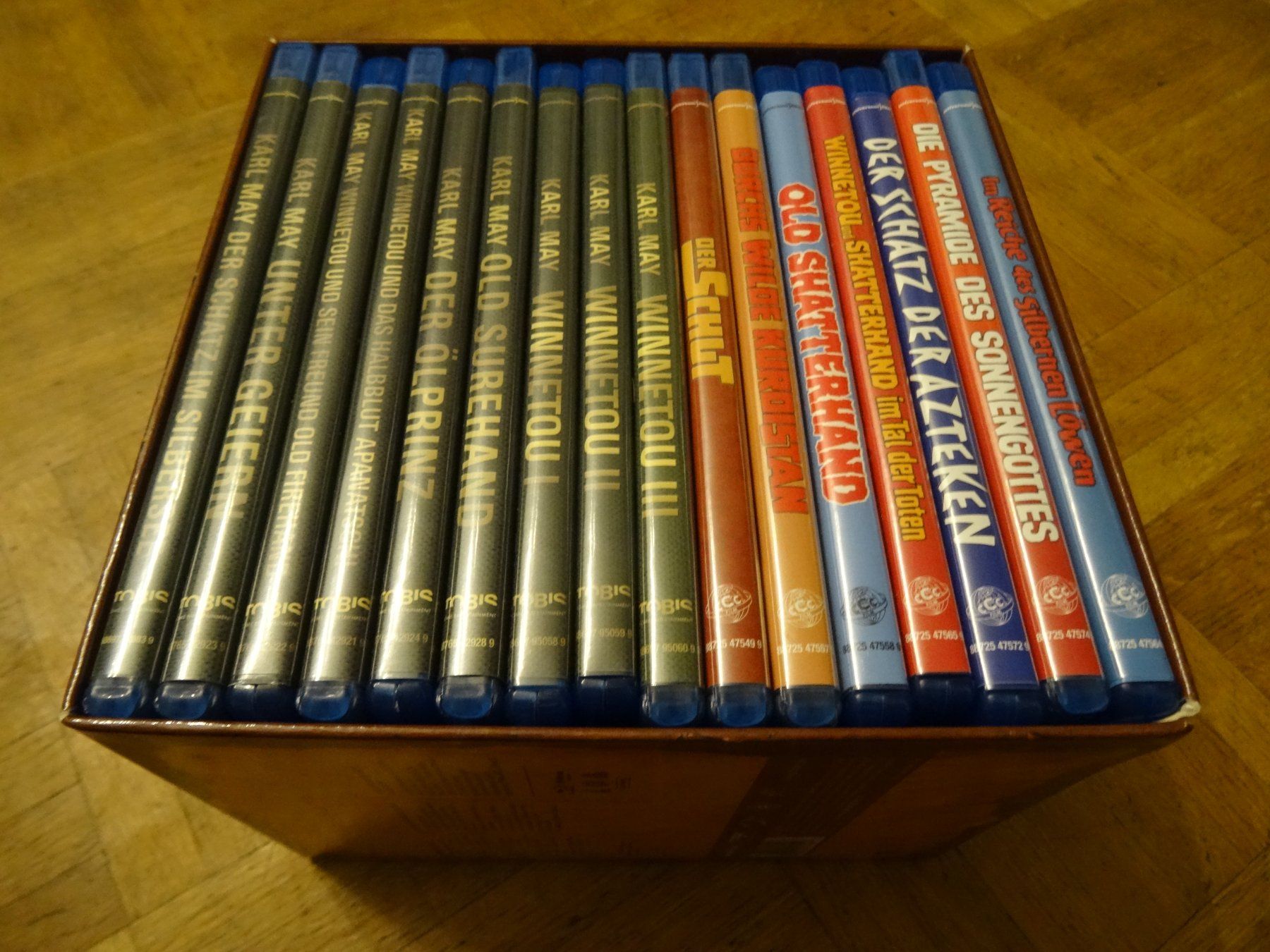 Tous les DVDs: Karl May Klassikeredition Blu-ray 16 Discs BOX – D'occasion à Olten par Disc-Verkauf 1