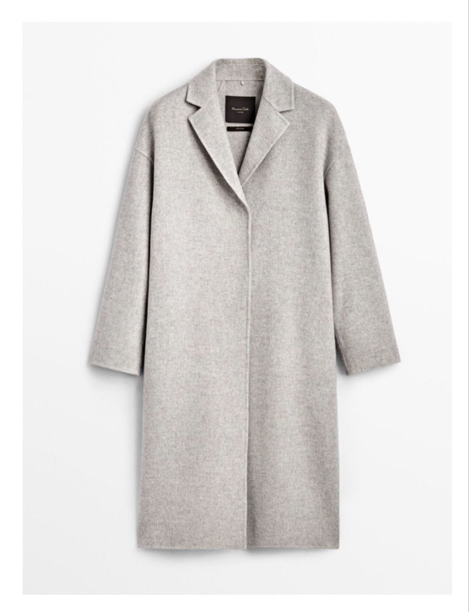 Massimo Dutti Cappotti: Massimo Dutti Oversize Coat Grey Size S Classic Style – Usato da Bern venduto da mel_5xlj