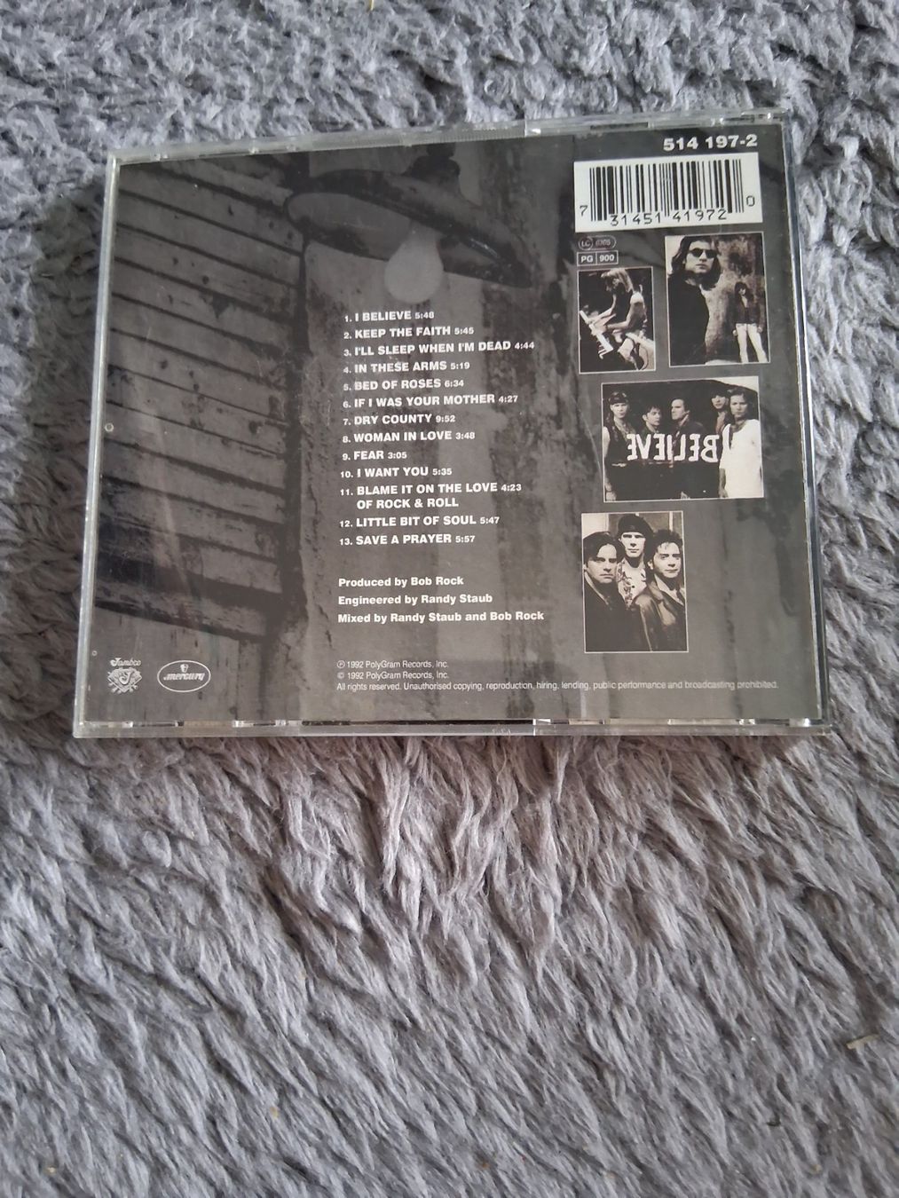 CD: BON JOVI       KEEP THE FAITH     CD – Usato da Wetzikon ZH venduto da Ramones01 1