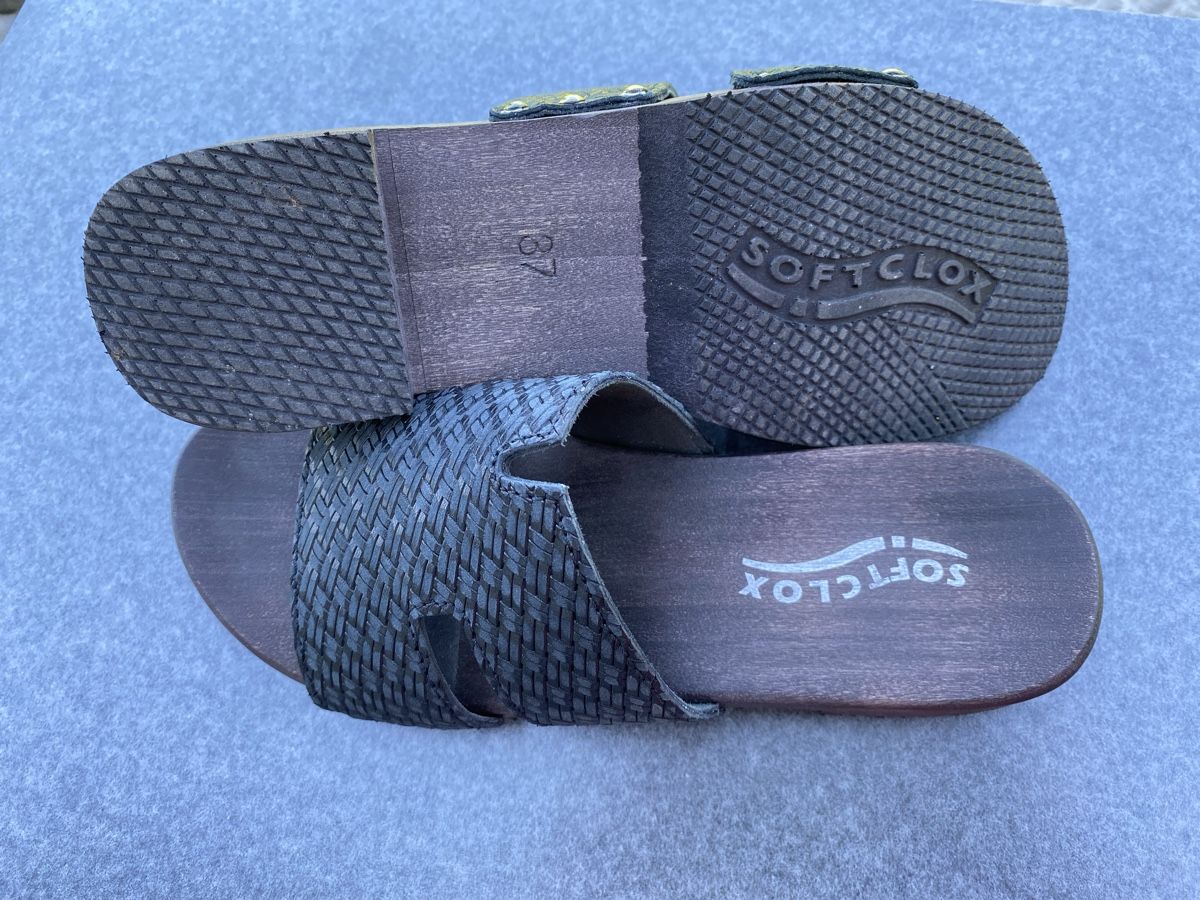 Softclox Scarpe da donna: Softclox Clogs, Gr. 37, neu, Holzsohle – Nuovo e nell'imballaggio originale da Buochs venduto da H16 7
