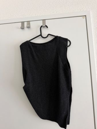 Zara asymmetrische Strickweste Gr. M