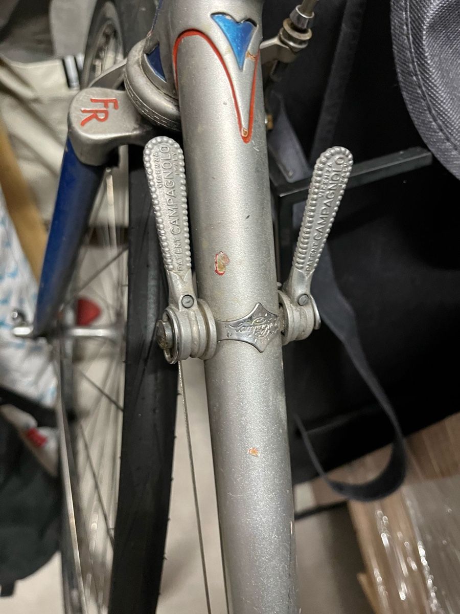 Biciclette: Rennvelo Fredy Rüegg mit Campagnolo-Komponenten – Usato da Zürich venduto da alerase 1