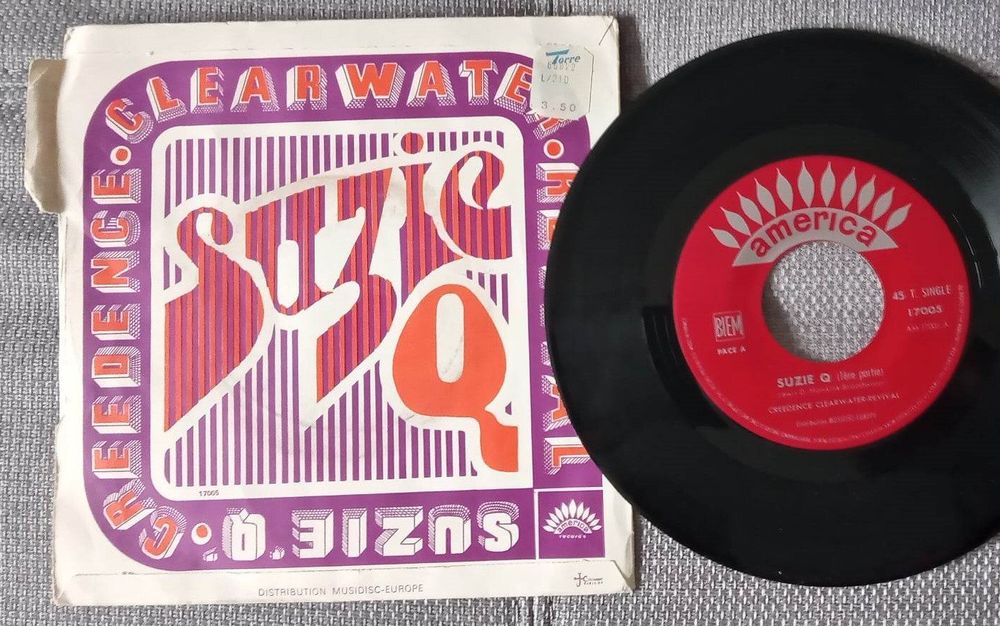 Creedence Clearwater Revival – Suzie Q / Disque Vinyl 45t | Kaufen Auf ...