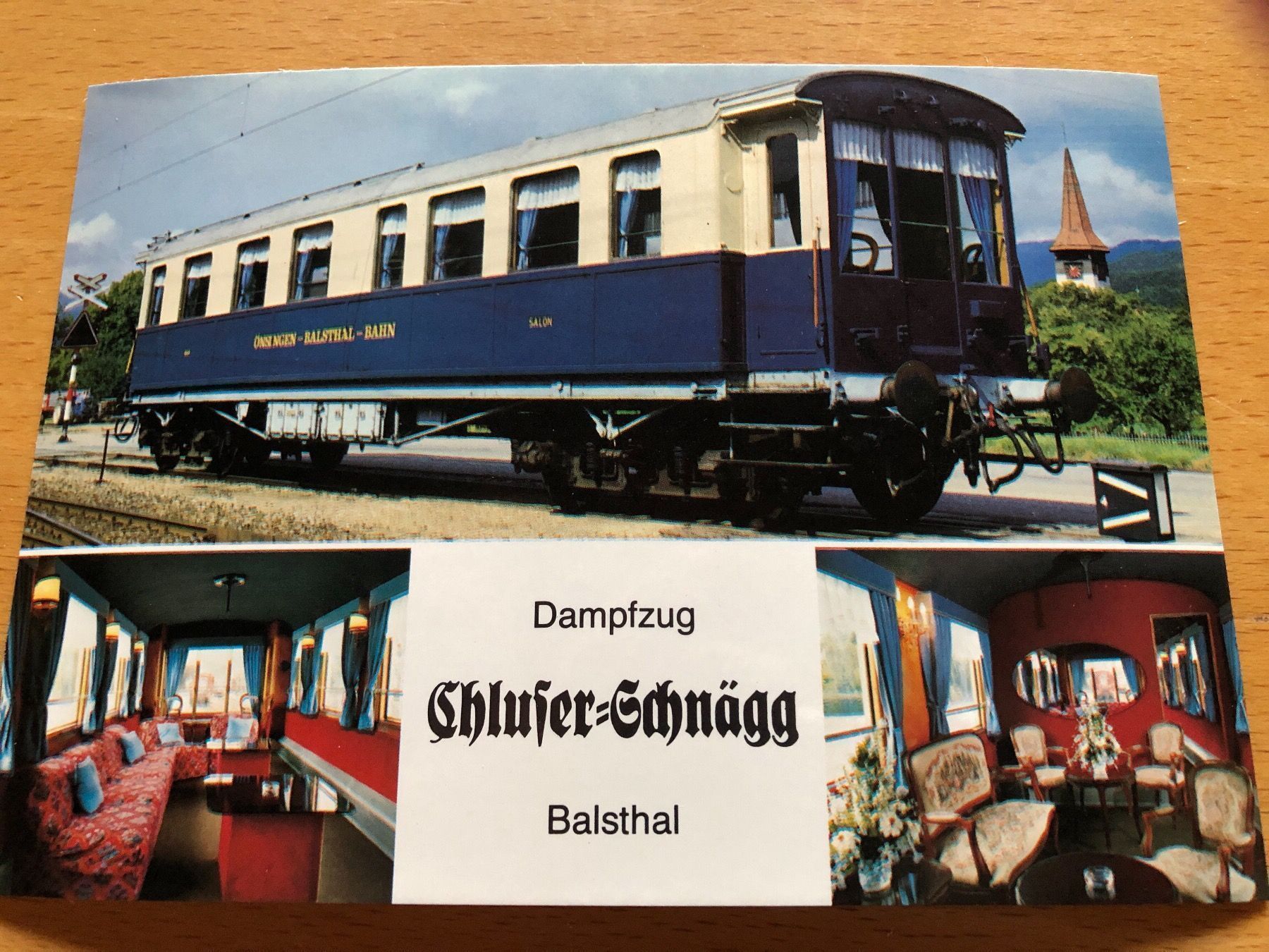 Cartoline postali: 30 Karten OeBB Chluser Schnägg – Nuovo (secondo la descrizione) da Balsthal venduto da Katzenfan99