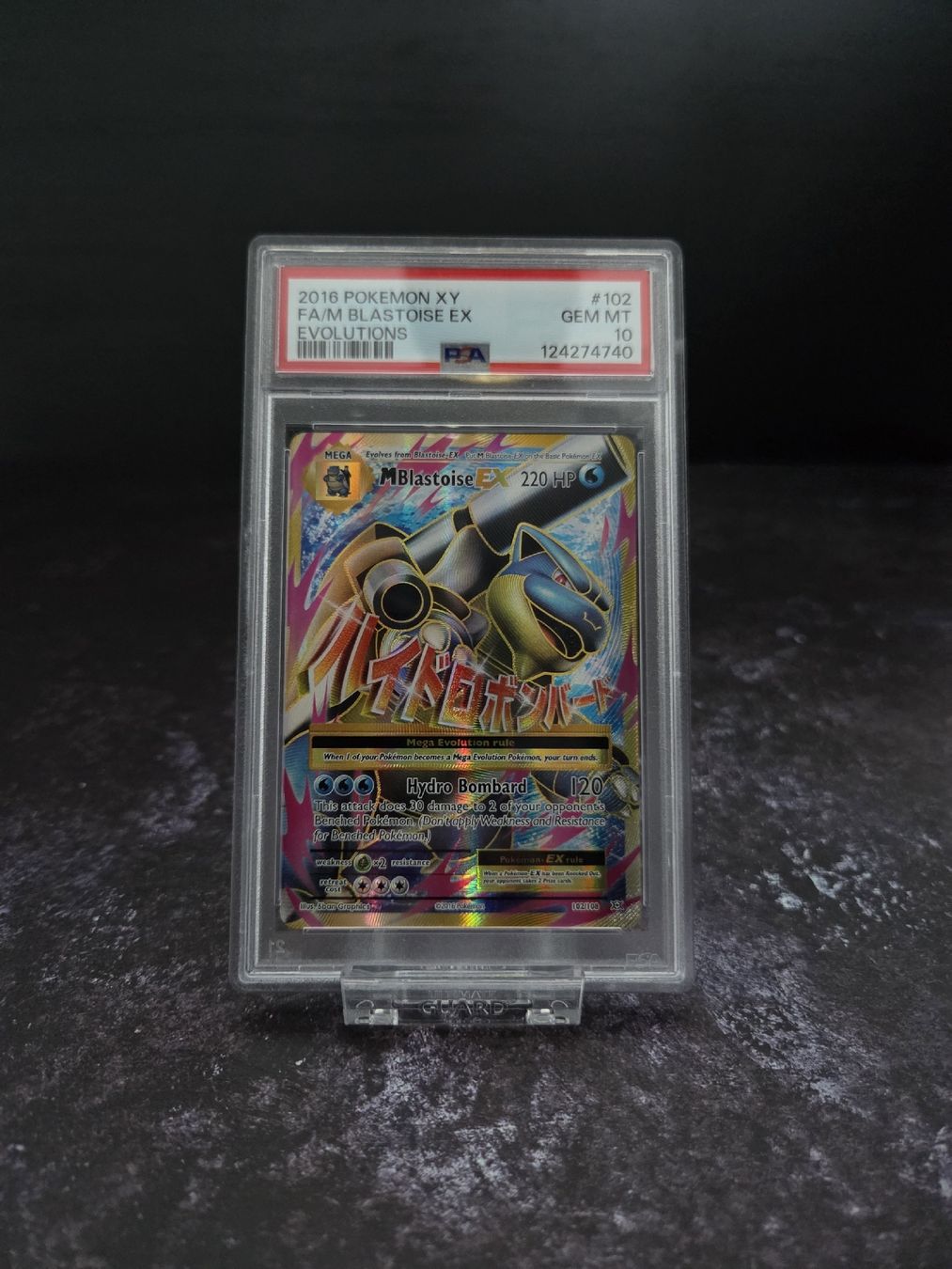 Pokémon Sammelbilder & Trading cards: 2016 POKEMON XY EVOLUTIONS #102 FA/M BLASTOISE EX PSA 10 – Gebraucht aus Lauerz von gp9_zt9k 3