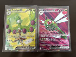 Pokémon ENG Ultra Rare Set, Arboliva Ex & Yanmega Ex