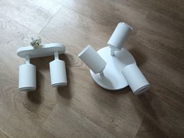 Philips Hue Deckenleuchten Set weiss 2er und 3er Spots GU10
