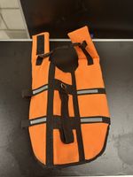 Schwimmweste Hund orange