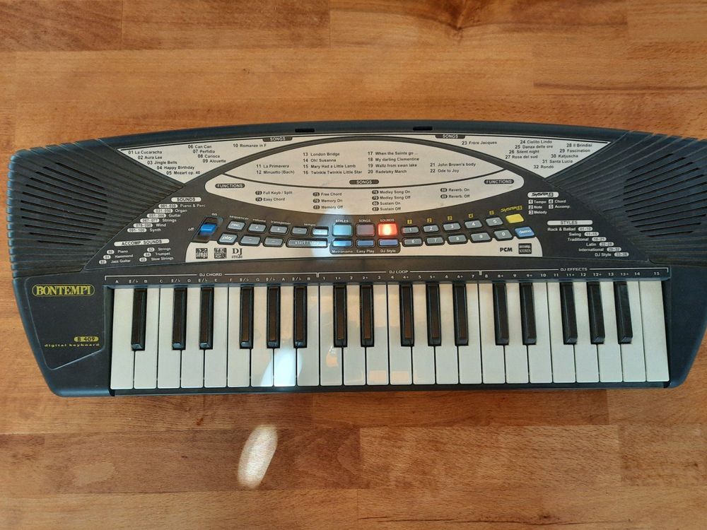 Keyboard Bontempi B 409 | Kaufen Auf Ricardo