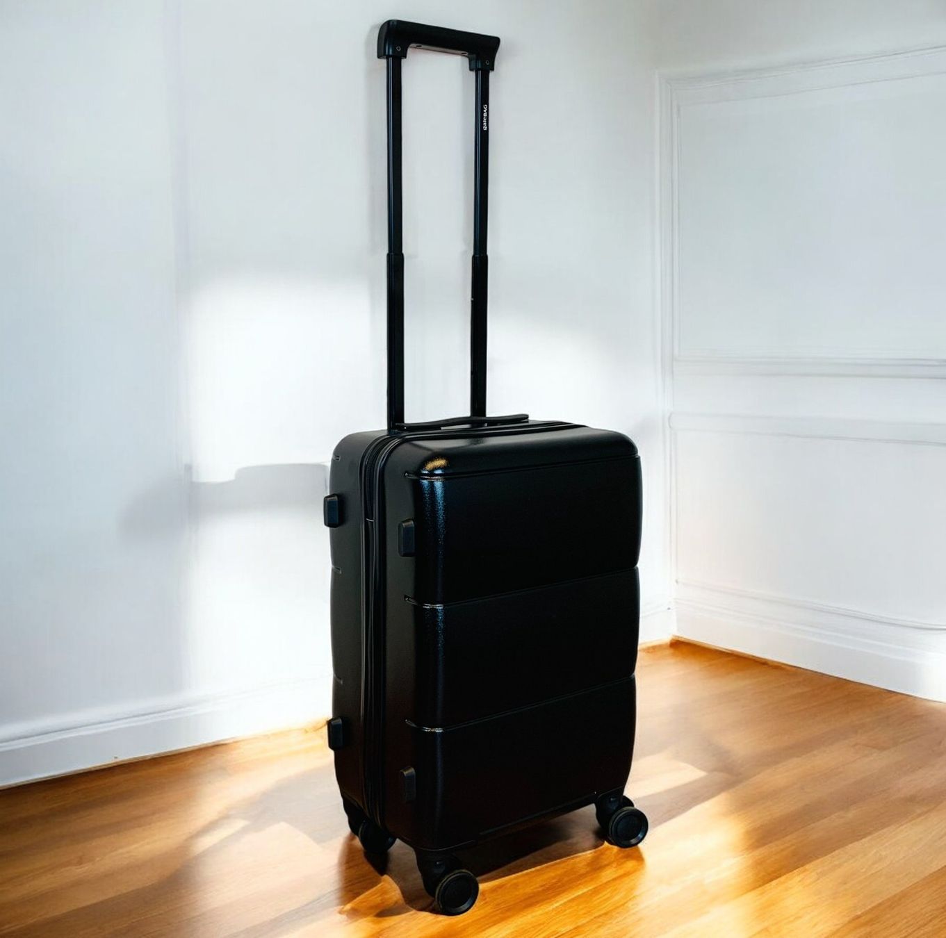 Valigie: Handgepäck Polycarbonat 55CM Gr. M gateBAG SCHWARZ NEU – Nuovo e nell'imballaggio originale da Bergdietikon venduto da shopAgent 4
