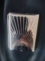 Vintage Zigarettenetui VILLIGER, Metall in Chromoptik
