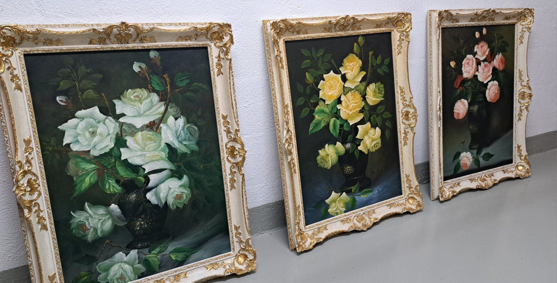 Gemälde: Rosenbilder – Gebraucht aus Untervaz von Maharas