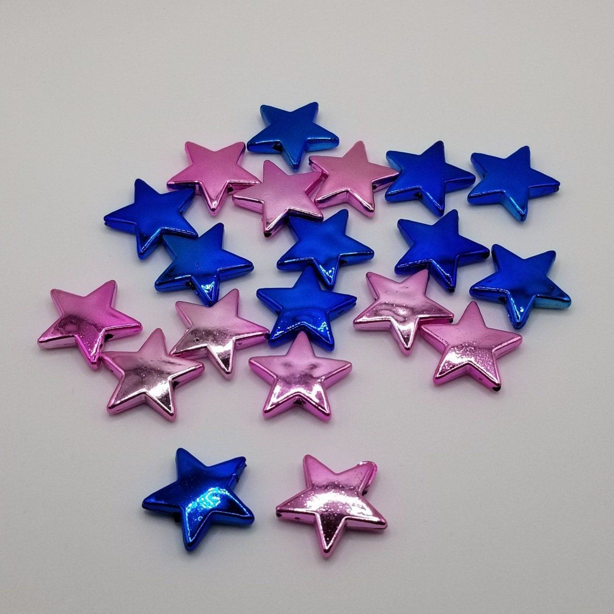 Tutte le decorazioni: Sterne in Blau und Rosa Metallic – Nuovo e nell'imballaggio originale da Frauenkappelen venduto da 77Adi