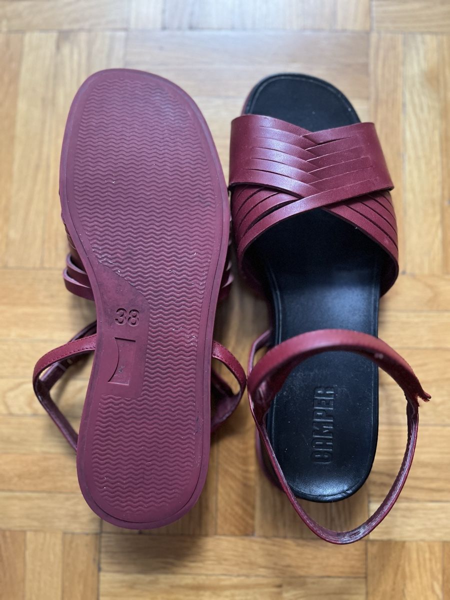 Camper Damenschuhe: Sandales en cuir CAMPER – Gebraucht aus Lausanne von micou47 2