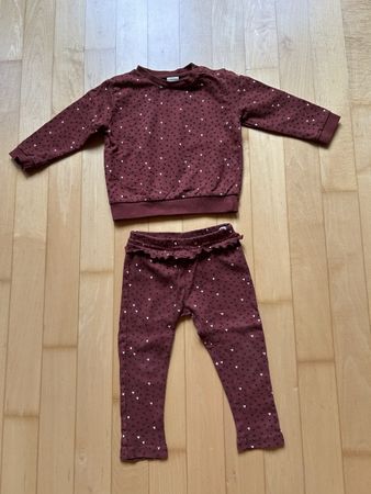 Mit Herzchen-Print: Set mit Hose ALANA, Gr. 86