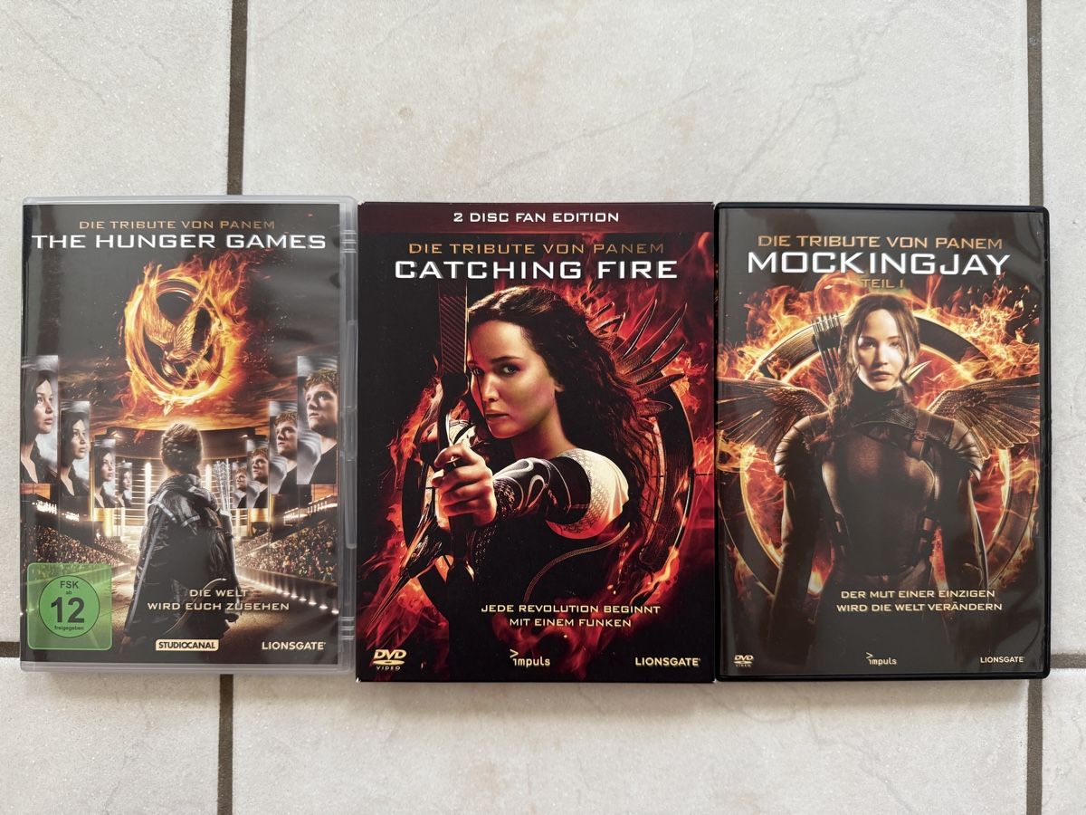Alle DVDs: DVD Set - Die Tribute von Panem – Gebraucht aus Glattfelden von ilamas
