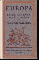 Georg Kaiser - Europa