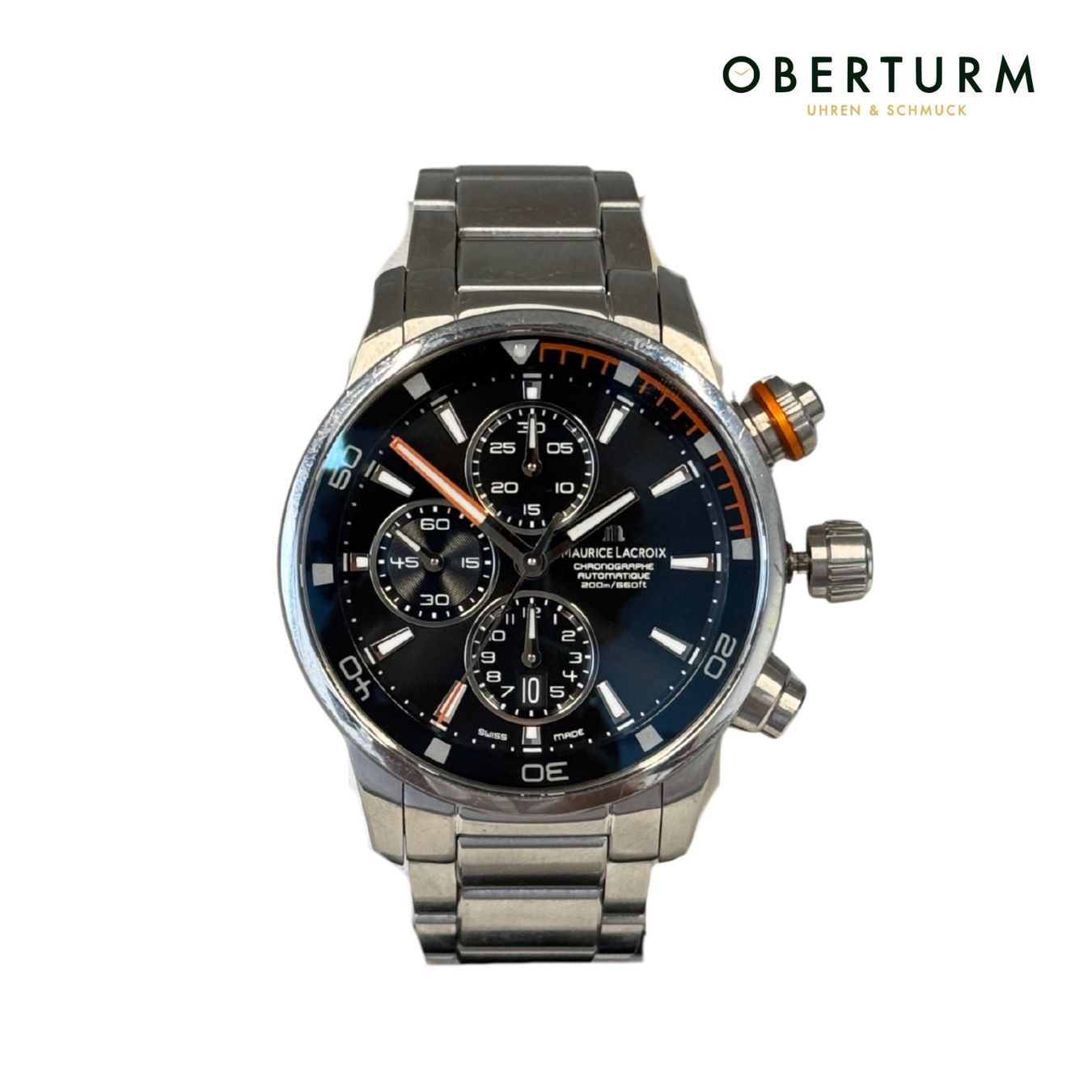 Maurice Lacroix Uhren: Maurice Lacroix Pontos Chronograph – Gebraucht aus Brugg AG von Oberturm