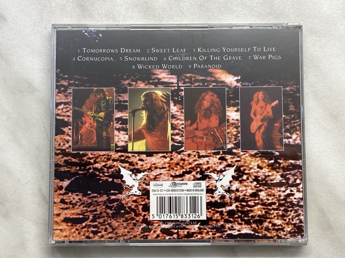 CD: Black Sabbath "Live at Last" – Nuovo (secondo la descrizione) da Aigle venduto da St_anger 1