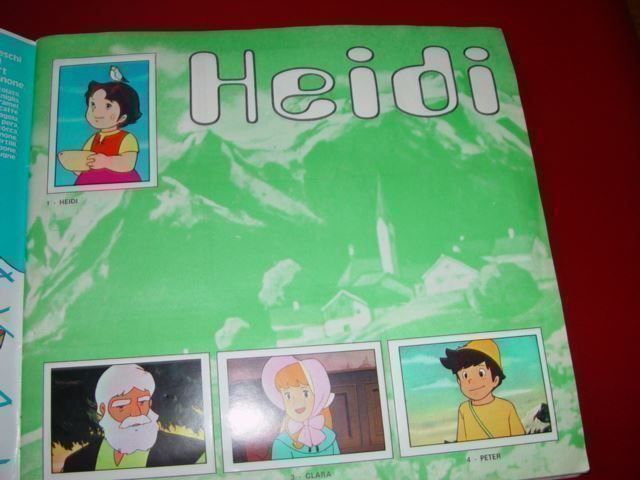 Panini Sammelbilder & Trading cards: Albun Panini Heidi – Gebraucht aus Morbio Inferiore von Ecod 2