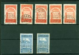 UPU 1924 mit Super Stempel auf Steckkarte (Q896)