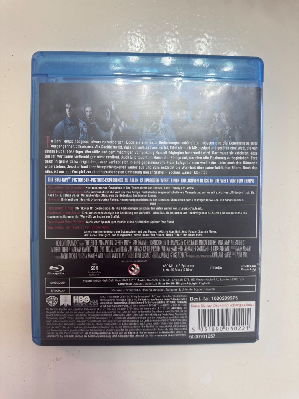 Tous les DVDs: TRUE BLOOD/ DRITTE STAFFEL. (BLU-RAY) – D'occasion à Basel par san_2qlq 1