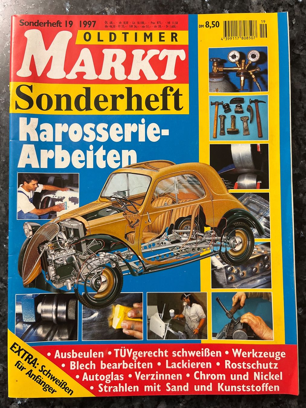 Zeitschriften & Magazine: Oldtimer Markt, Karosseriearbeiten, Sonderheft 19/1997 – Gebraucht aus Goldach von SSRConzept