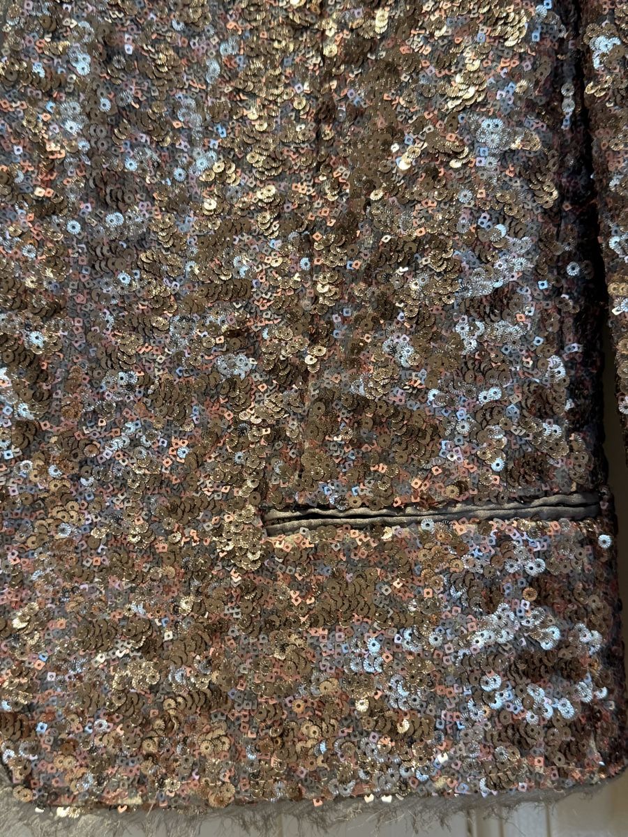Zadig & Voltaire Giacche: Zadig & Voltaire Deluxe Sequin Jacket, Size 36 – Nuovo (secondo la descrizione) da Genève venduto da jud_xrl8 5